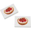 Azeeda 2 x 45mm 'Strawberry Tart' Erasers/Rubbers (ER00023650) view 1