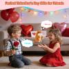 Qrooper Talking Hamster - Toddler Stuffed Animal Toys for Boys Girls 2 3 4 5 6 Year Old - Repeats What You Say - Interactive Plush Sensory Companion Toy for Kids Birthday Valentines Day Easter Gifts view 2