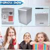 Yoego Kids Money Bank, Electronic Piggy Banks, Great Gift Toy for Kids Children, Auto Scroll Paper Money Saving Box Password Coin Bank,Perfect Toy Gifts for Boys Girls (Silver) view 4