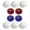 WIFFLE Ball 10 Bulk Pack Includes Set of 2 Red, 2 Blue and 6 White All Official Wiffle Balls view 1