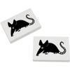 Azeeda 2 x 45mm 'Rat' Erasers/Rubbers (ER00023776) view 1