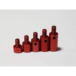 0.3 inch (8 mm) Extension Spacer (Aluminum/Red)