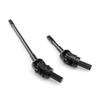 RZXYL Hard Steel Front Axle Drive Shaft CVD Set for 1/10 Axial SCX10 III AX103007 RC Crawler Car (Front) view 2