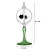 DORAMI Medium Green Solar Power Radiometer Crookes Spinning Vanes Glass Windmill Gift Home Desk Decoration M view 2