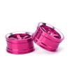 Vbest life RC Wheel Hub,4Pcs 1/10 Aluminum Alloy Wheel Hub Accessory RC Parts Fit for 94123 Touring Drift Car() view 3