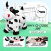 EVERICH TOY Bouncy Horse Cow Toys, Inflatable Bouncing Animal Hopping Toys, Outdoor Indoor Ride on Bouncer, Boys Girls Birthday Gift for 18 Month 2 3 4 5 6 Year Old Kid- Plush Cow Toy view 4