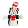 Aurora Whimsical Dr. Seuss Cat in The Hat Hand Puppet Stuffed Animal - Officially Licensed Plush for Imaginative Play - Perfect for Kids and Adults - Multicolor 14 Inches view 1