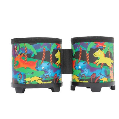 Bongo Drum 5"-6" Rhythm Club Drum for Kids Percussion Instrument Music Drums with Colorful Mallets for Baby Children Special Christmas Birthday Gift.(5"-6")