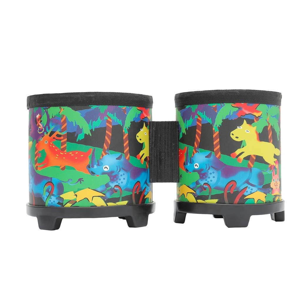 Bongo Drum 5"-6" Rhythm Club Drum for Kids Percussion Instrument Music Drums with Colorful Mallets for Baby Children Special Christmas Birthday Gift.(5"-6")