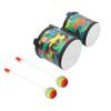 Bongo Drum 5"-6" Rhythm Club Drum for Kids Percussion Instrument Music Drums with Colorful Mallets for Baby Children Special Christmas Birthday Gift.(5"-6") view 2