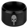 EC Trading Frank Castle Skull Logo Black Metal Ring (11) view 1
