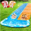 JOYIN 22.5ft Water Slides and 2 Bodyboards, Lawn Water Slide Summer Slip Waterslides Water Toy with Build in Sprinkler for Backyard Outdoor Water Fun for Kids view 1