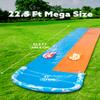 JOYIN 22.5ft Water Slides and 2 Bodyboards, Lawn Water Slide Summer Slip Waterslides Water Toy with Build in Sprinkler for Backyard Outdoor Water Fun for Kids view 2