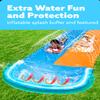 JOYIN 22.5ft Water Slides and 2 Bodyboards, Lawn Water Slide Summer Slip Waterslides Water Toy with Build in Sprinkler for Backyard Outdoor Water Fun for Kids view 3
