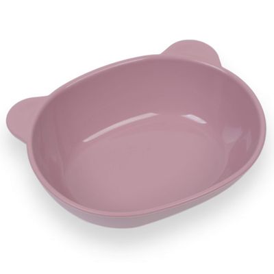 BLUE GINKGO Silicone Kids Bowls - Cute Silicone Bowls for Baby/Silicone Plates for Toddlers and Kids - Dishwasher Safe and Made in Korea (Pink)