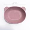 BLUE GINKGO Silicone Kids Bowls - Cute Silicone Bowls for Baby/Silicone Plates for Toddlers and Kids - Dishwasher Safe and Made in Korea (Pink) view 3