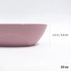 BLUE GINKGO Silicone Kids Bowls - Cute Silicone Bowls for Baby/Silicone Plates for Toddlers and Kids - Dishwasher Safe and Made in Korea (Pink) view 4