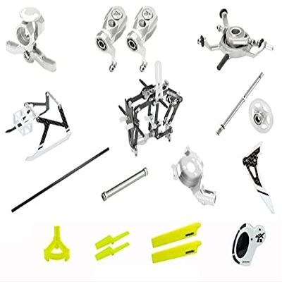 Microheli CNC Performance Package w/Dragonfly Canopy - Blade MCPX BL2 (MH-MBL2-PPDW)