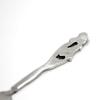 925 Sterling Silver Rose shape Spoon baby shower gift view 2