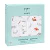 aden + anais Baby Sleeping Bag, 100% Cotton Muslin, Wearable Swaddle Blanket for Girls & Boys, Newborn Sleep Sack, Breathable & Lightweight, TOG Rating 1.0, Naturally Forest, X-Large, 18+ Months view 2