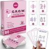 MBM 80 Grow Coaching Cards  Leadership Development Training Tools & Conversation Starters for HR & Executive Development Programs | Emotional Intelligence & Goal-Setting Flash Cards view 1