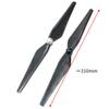 QWinOut 12x4.2 1242 Self-Locking CW/CCW Carbon Fiber Propellers Prop for DIY Drone Compatible for DJI E600 MultiRotor RC Quadcopter (2 Pair) view 2