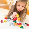 HABA Animal Upon Animal Christmas Limited Edition Wooden Stacking Game in Collector's Tin - Fun Games with Wooden Animals & Christmas Games view 4