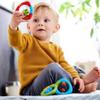 HABA Clutching Toy Rattle Rings (Silicone Plastic) view 2