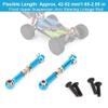 life Pack of 2pcs RC Steering Linkage Rod Front Upper Suspension Arm Link Rod compatible with 1/14 144001 RC Car(Blue) view 2