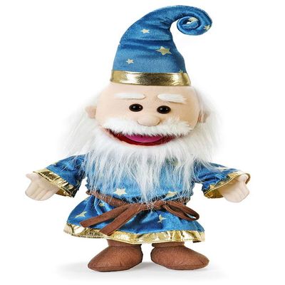 14" Wizard, Magical Merlin, Hand Puppet