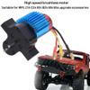 1:16 Brushless RC Car Motor, 380 High Speed Brushless Motor with Metal Fits for WPL C14 C24 1/16 RC Car(Black) view 2