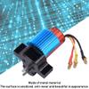 1:16 Brushless RC Car Motor, 380 High Speed Brushless Motor with Metal Fits for WPL C14 C24 1/16 RC Car(Black) view 4