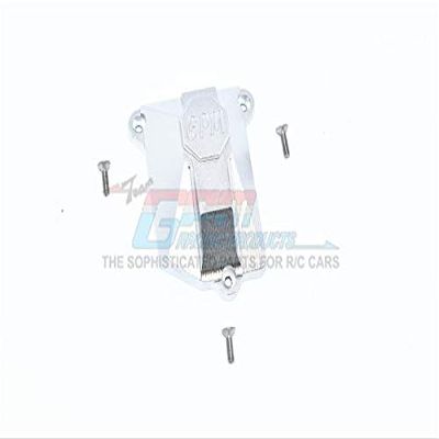 Axial SCX10 III AXI03007 Upgrade Parts Aluminum Receiver Cover - 1Pc Set Silver