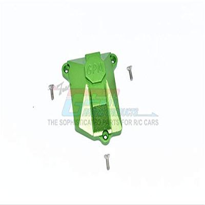 Axial SCX10 III AXI03007 Upgrade Parts Aluminum Receiver Cover - 1Pc Set Green