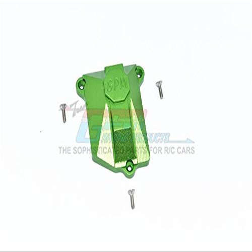 Axial SCX10 III AXI03007 Upgrade Parts Aluminum Receiver Cover - 1Pc Set Green