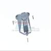 Axial SCX10 III JLU AXI03007 Upgrade Parts Aluminum Receiver Cover - 1Pc Set Gray Silver view 1