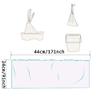 100 Pack Potty Chair Liners Disposable,Drawstring Training Toilet Seat Liner Bags Cleaning Bag for Kids Toddlers Outdoors Travel view 2
