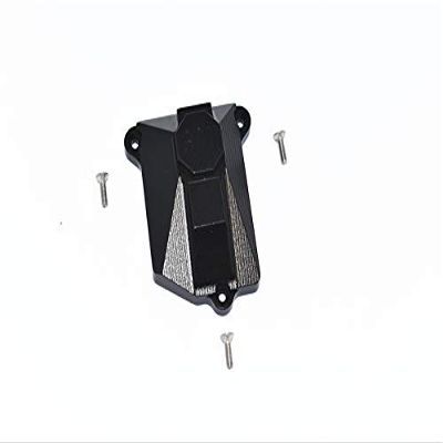 Axial SCX10 III AXI03007 Upgrade Parts Aluminum Receiver Cover - 1Pc Set Black