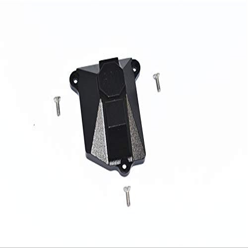 Axial SCX10 III AXI03007 Upgrade Parts Aluminum Receiver Cover - 1Pc Set Black