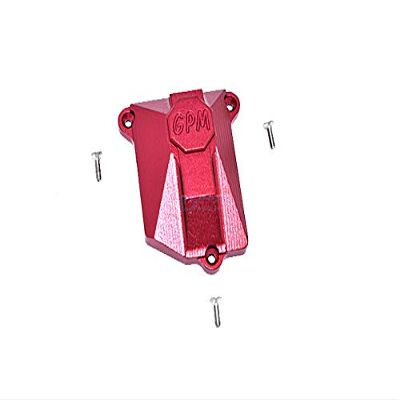 Axial SCX10 III AXI03007 Upgrade Parts Aluminum Receiver Cover - 1Pc Set Red