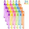 JOYIN 24 Pack 14 Big Bubble Wands Bulk Leaf Blower Bubble (2 Dozen) for Summer Toy, Outdoor/Indoor Activity Use, Easter, Party Favors Supplies for Kids view 2