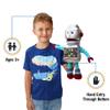 14" Robot, Hand Puppet view 2
