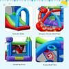 BOUNTECH Inflatable Bounce House, Dragon Bouncy House for Kids Indoor Outdoor Party w/Jump Area, Basketball Rim, Toddler Jump Castle Bounce House with 740w Blower Included for Backyard Birthday Gifts view 4