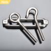 10Pcs M4 Turnbuckles,Alele Clothesline Tightener,Stainless Steel 304 Turnbuckle,Suitable for Tighten Taut Rope (M4 Turnbuckles 10 Pack New) view 3