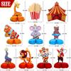 10 Pieces Carnival Party Decorations Circus Theme Party Decorations Carnival Centerpieces for Tables Cake Toppers Favors Supplies view 2