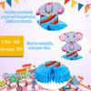 10 Pieces Carnival Party Decorations Circus Theme Party Decorations Carnival Centerpieces for Tables Cake Toppers Favors Supplies view 3
