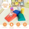 Costzon 6-Piece Kids Crawl and Climb Foam Play Set, Colorful Babys Foam Blocks to Crawling, Climbing, Walking, Childrens Educational Software Composite Toy for Toddlers, Preschoolers (Primary) view 2
