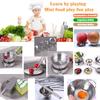 Tiny Classic Stainless Steel Kitchen Toys Cooking Utensils Set-Pretend Play Pots Pans Toy Cookware Kits for Kids Cooking Utensil Set Interactive Learning Role Play Educational Toys for Kids Mini Size view 4