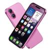 Dummy Fake Phone Model, Looks Like The Real Phone Compatible with Phone 16, for Cell Phone Store Display or Send a Toy Phone 16 for Kids (Pink Rainbow) view 1