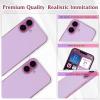 Dummy Fake Phone Model, Looks Like The Real Phone Compatible with Phone 16, for Cell Phone Store Display or Send a Toy Phone 16 for Kids (Pink Rainbow) view 3